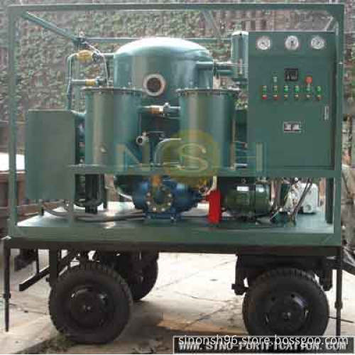 Vacuum transformer oil purifier (VFD-200)